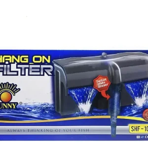 Filtro De Cascada Doble Sunny Peceras De 100 a 200 Litros  Esponja Carbón Y Filtro Biológico