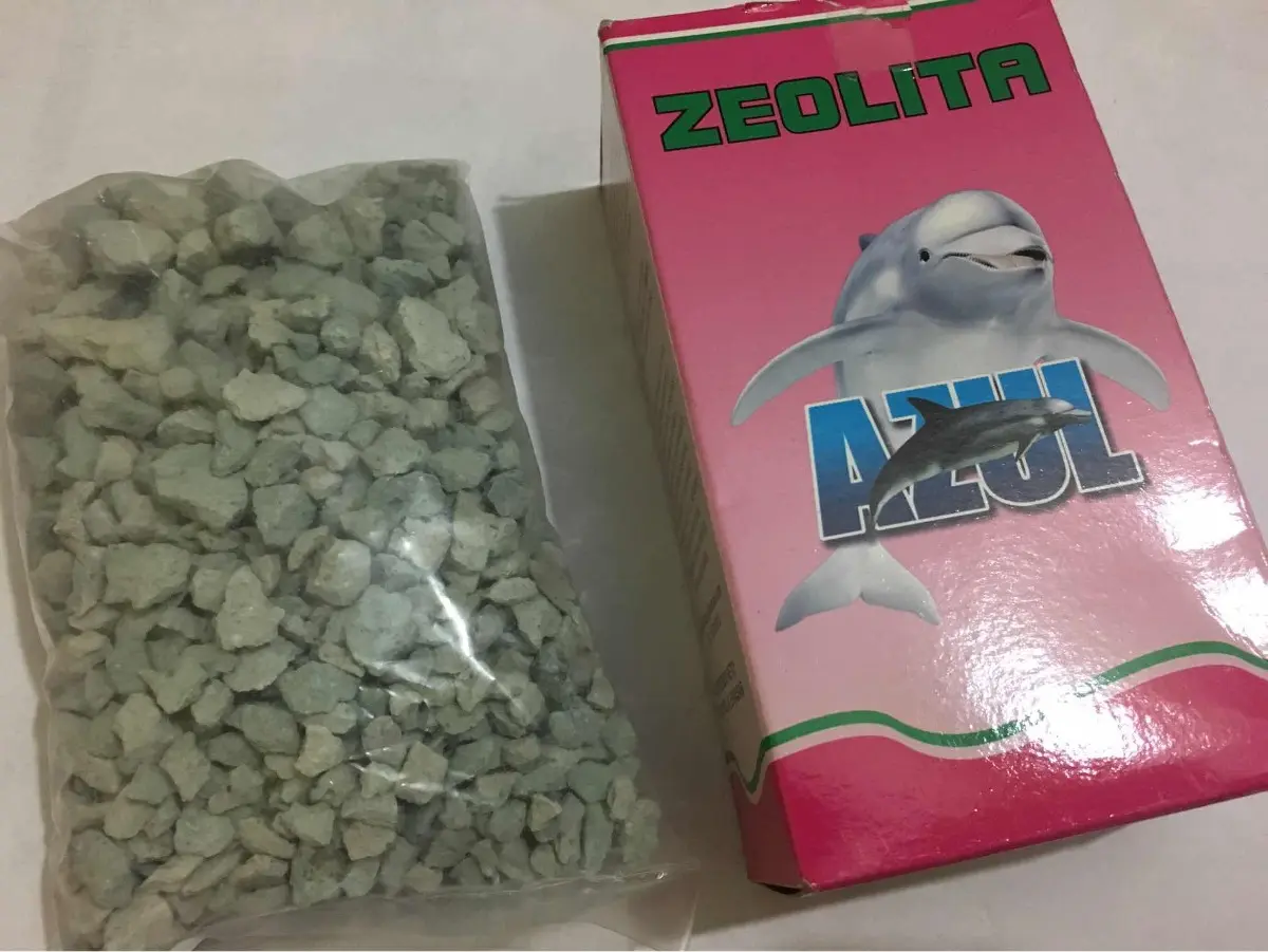 Azul Zeolita Filtrante 5 Bolsas De 1 Kg Para Acuarios - Image 3