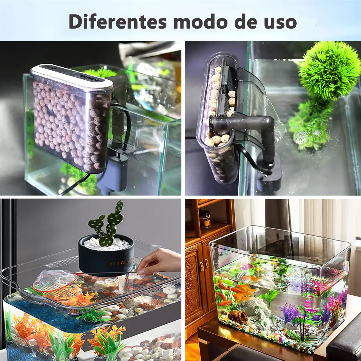 5 Paquetes De Bioesfera Cerámica Filtro Pecera Acuarios 2kg - Image 6