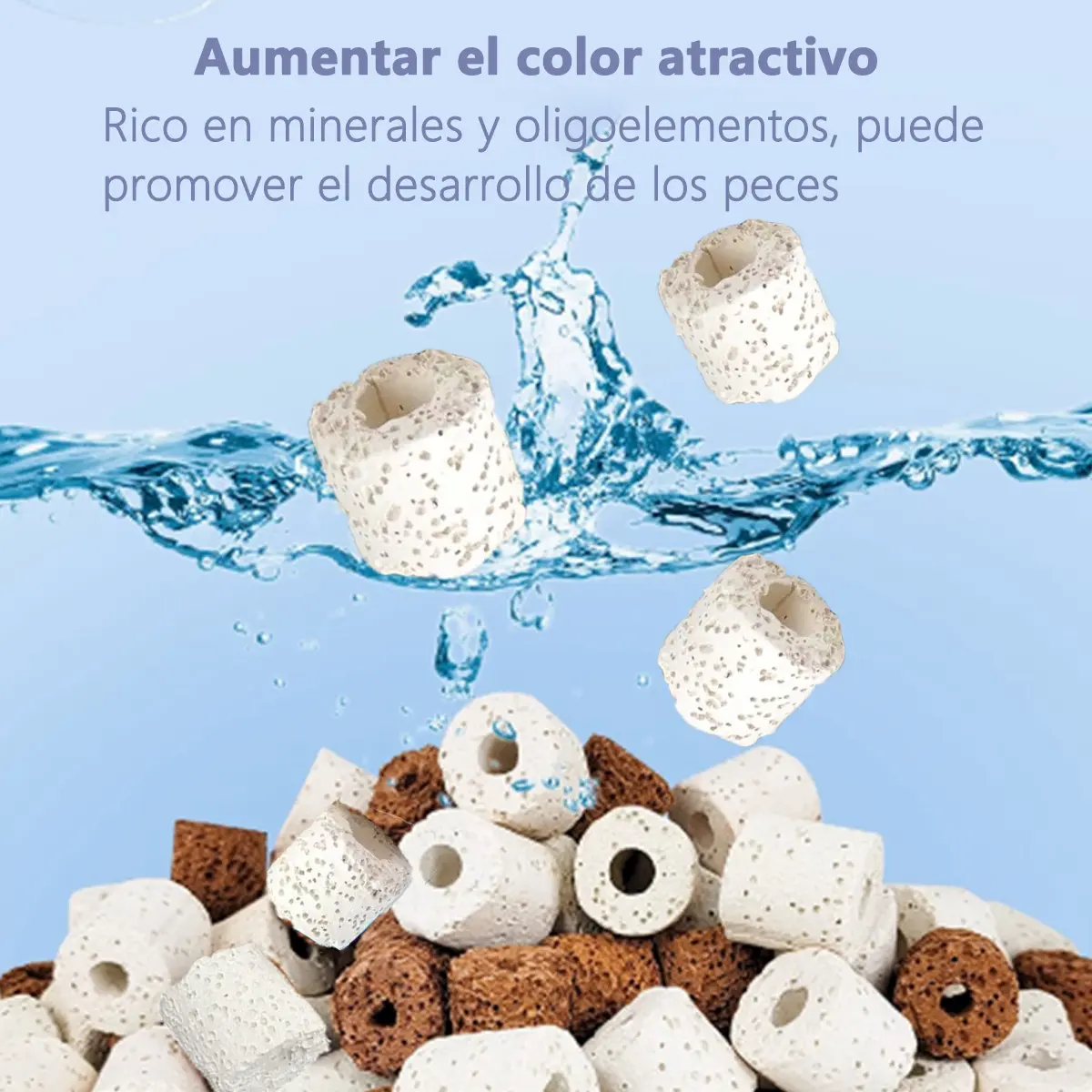 5 Paquetes Anillo De Respiración Filtro Pecera Acuarios 2kg - Image 5