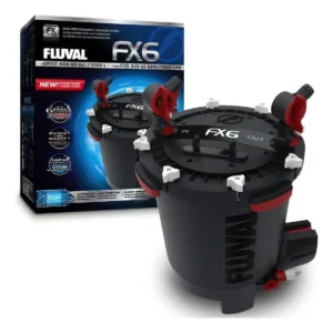 Filtro canister Fluval fx6 con capacidad máxima de 1500L, caudal máximo de 210000l/h